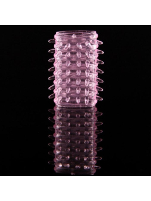 Κάλυμμα Πέους Spins penis spike sleeve, tip Rose, Kinksters