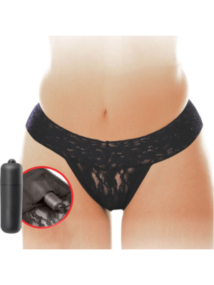 Fetish Fantasy Series Hanky Spank Me Vibrating Panties Black