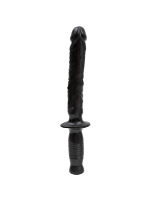 The Man Handler Realistic Dildo 37 cm (Black) - Doc Johnson