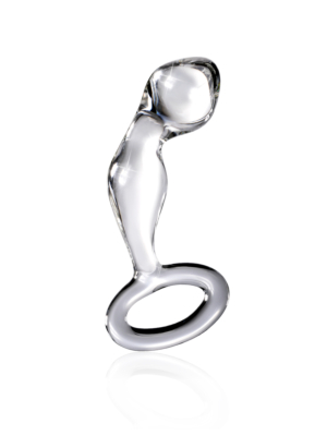 Pipedream Icicles No 46 Hand Blown Glass Massager Clear