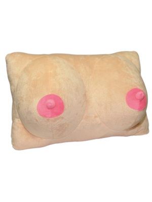Novelty Breast Pillow - Orion Breasts Plush Pillow - Skin Color