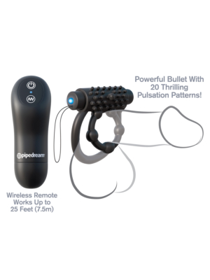 Pipedream Fantasy C-Ringz Remote Control Performance Pro