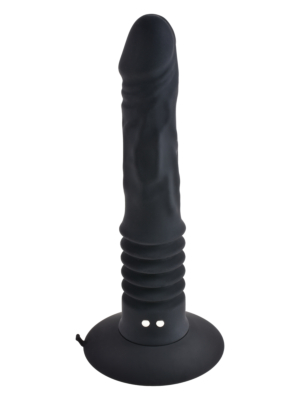 Elite Silicone Ass Fucker Vibrator (Black) - Pipedream Anal Fantasy