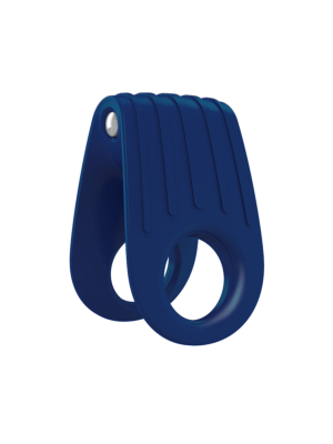 Vibrating Cock Ring Blue - OVO