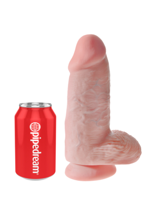 Pipedream King Cock Realistic Chubby Dildo 23 cm - Flesh