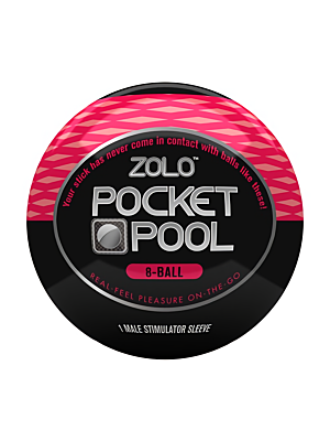 Zolo Pocket Pool 8 Ball Black/Red OS