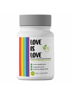 Love is Love Testosterone Complex Capsules - Διεγερτικά για άνδρες