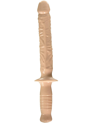 The Man Handler Realistic Dildo 37 cm (Light Skin) - Doc Johnson