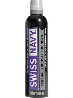 Swiss Navy Sensual Arousal Transparent Lubricants 118ml