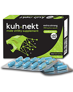 Kuh-Nekt Male Penis Erection Performance Capsule - Male Virility Supplement  20pcs 450ml