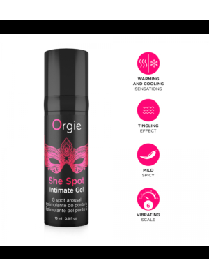 Orgie She Spot Intimate Gel 15ml