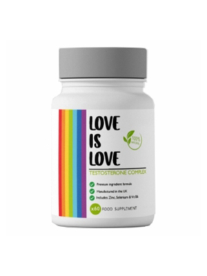 Love is Love Testosterone Complex Capsules - Διεγερτικά για άνδρες