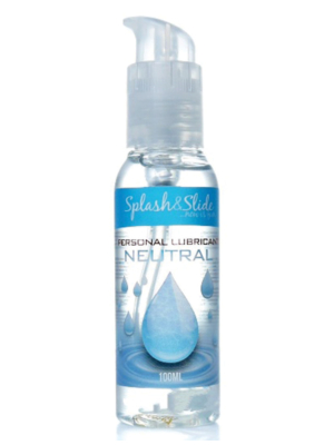 Splash and Slide Personal Waterbased Lubricant 100ml - Cobeco Pharma