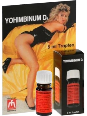 Σταγόνες YOHIMBIN ένα γυναικείο διεγερτικό συμπλήρωμα 5 ml
